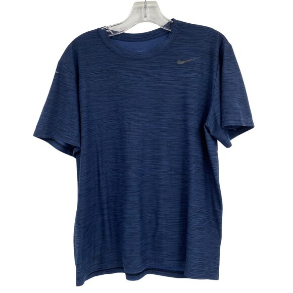 Nike Blue Basic Short Sleeve T-Shirt | Size M - Picture 1 of 6